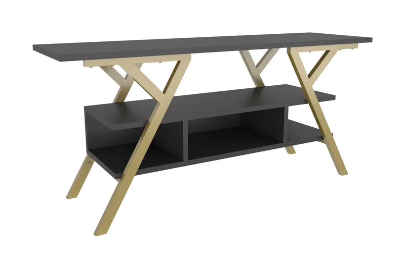 Desgrar Tv-benk 120x55 cm, Gull