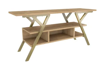 Desgrar Tv-benk 120x55 cm - Gull - Møbler - TV- & Mediamøbler - TV benk & mediabenk