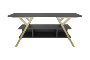 Desgrar Tv-benk 120x55 cm - Gull - Møbler - TV- & Mediamøbler - TV benk & mediabenk