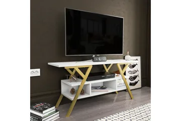 Desgrar Tv-benk 120x55 cm - Gull - Møbler - TV- & Mediamøbler - TV benk & mediabenk