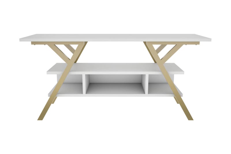 Desgrar Tv-benk 120x55 cm - Gull - Møbler - TV- & Mediamøbler - TV benk & mediabenk