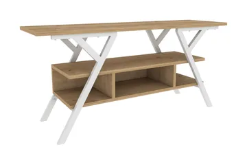 Desgrar Tv-benk 120x55 cm - Hvit - Møbler - TV- & Mediamøbler - TV benk & mediabenk