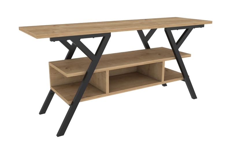 Desgrar Tv-benk 120x55 cm, Svart