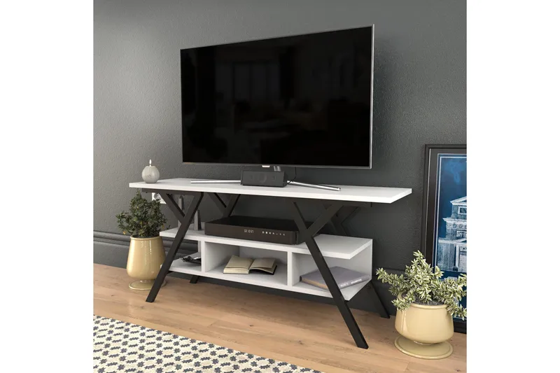 Desgrar Tv-benk 120x55 cm - Svart - Møbler - TV- & Mediamøbler - TV benk & mediabenk