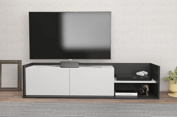Desgrar Tv-benk 160x36,8 cm - Antrasitt - Møbler - TV- & Mediamøbler - TV benk & mediabenk