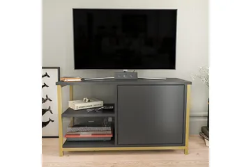 Desgrar Tv-benk 89,6x50,8 cm - Gull - Møbler - TV- & Mediamøbler - TV benk & mediabenk