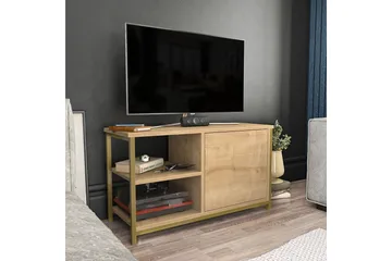 Desgrar Tv-benk 89,6x50,8 cm - Gull - Møbler - TV- & Mediamøbler - TV benk & mediabenk