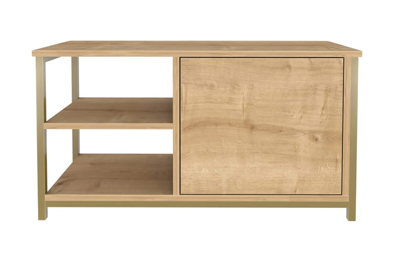 Desgrar Tv-benk 89,6x50,8 cm - Gull - Møbler - TV- & Mediamøbler - TV benk & mediabenk