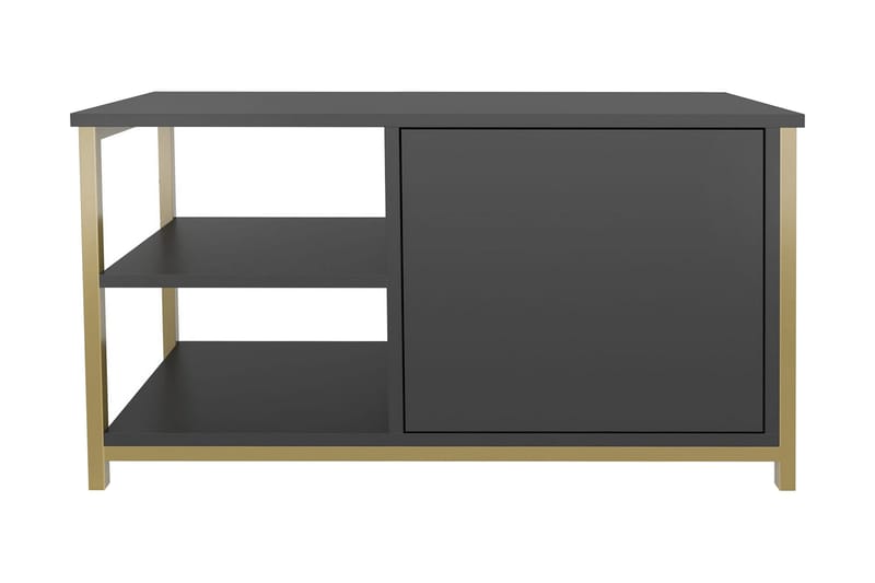 Desgrar Tv-benk 89,6x50,8 cm - Gull - Møbler - TV- & Mediamøbler - TV benk & mediabenk
