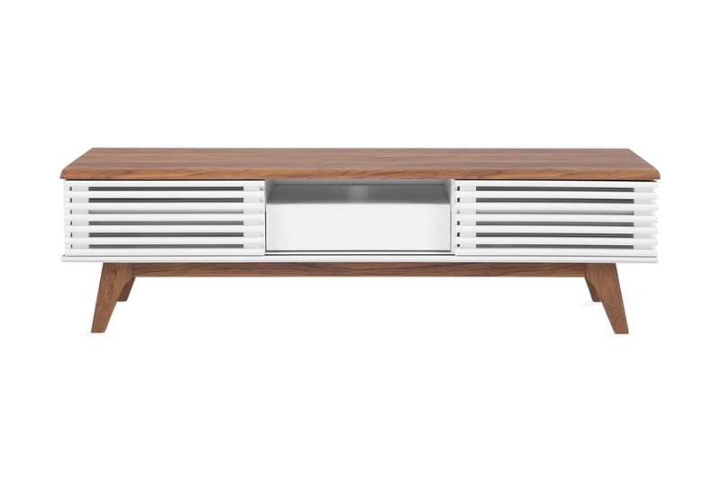 Detroit Tv-Benk 35x149 Cm - Grå - Møbler - TV- & Mediamøbler - TV benk & mediabenk