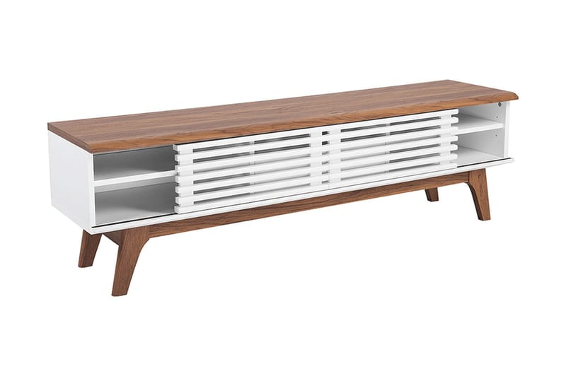 Detroit Tv-Benk 35x149 Cm - Grå - Møbler - TV- & Mediamøbler - TV benk & mediabenk