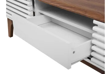 Detroit Tv-Benk 35x149 Cm - Grå - Møbler - TV- & Mediamøbler - TV benk & mediabenk