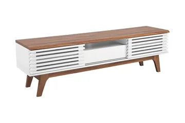 Detroit Tv-Benk 35x149 Cm - Grå - Møbler - TV- & Mediamøbler - TV benk & mediabenk