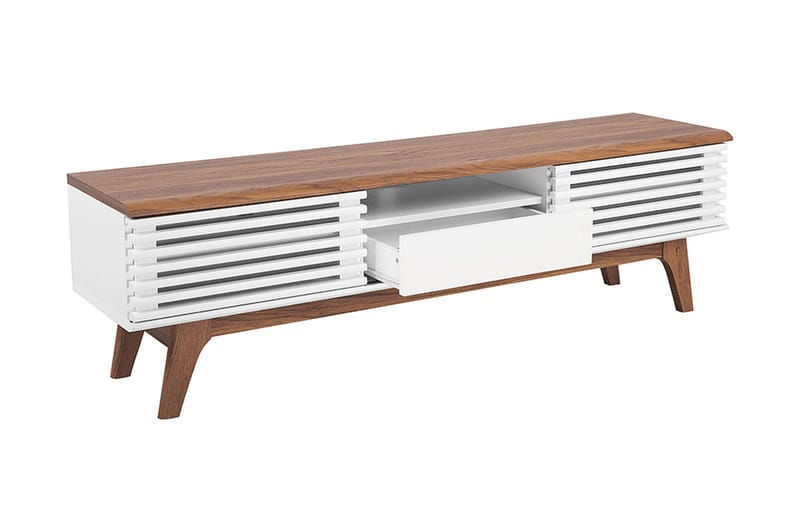 Detroit Tv-Benk 35x149 Cm - Grå - Møbler - TV- & Mediamøbler - TV benk & mediabenk