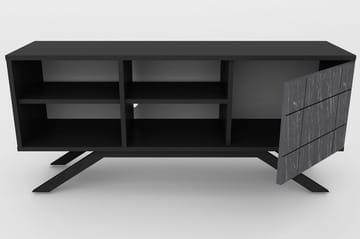 Einbeck Tv-benk 130 cm - Svart - Møbler - TV- & Mediamøbler - TV benk & mediabenk
