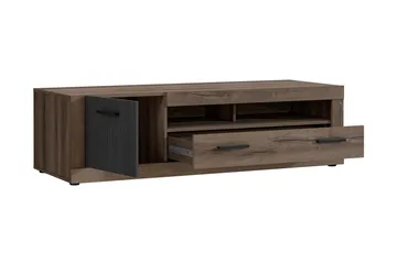 Elhovo Tv-benk 143 cm - Brun - Møbler - TV- & Mediamøbler - TV benk & mediabenk