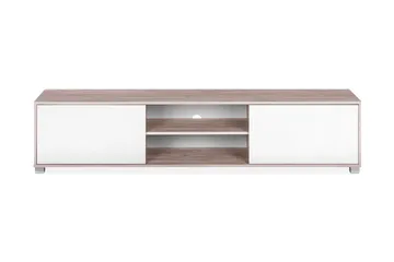 Filteau TV-benk 180 cm i Tre - Hvit|Beige - Møbler - TV- & Mediamøbler - TV benk & mediabenk