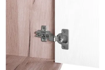Filteau TV-benk 180 cm i Tre - Hvit|Beige - Møbler - TV- & Mediamøbler - TV benk & mediabenk