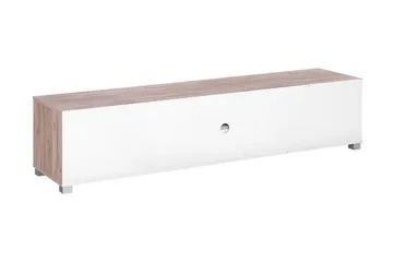 Filteau TV-benk 180 cm i Tre - Hvit|Beige - Møbler - TV- & Mediamøbler - TV benk & mediabenk
