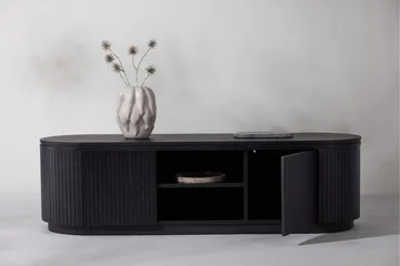 Fjällbacka Tv-benk 160x48 cm - Svart - Møbler - TV- & Mediamøbler - TV benk & mediabenk