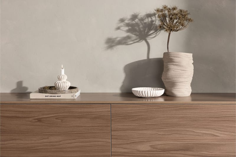 Frihamn Tv-benk 160x45 cm Brun - Venture Home - Møbler - TV- & Mediamøbler - TV benk & mediabenk