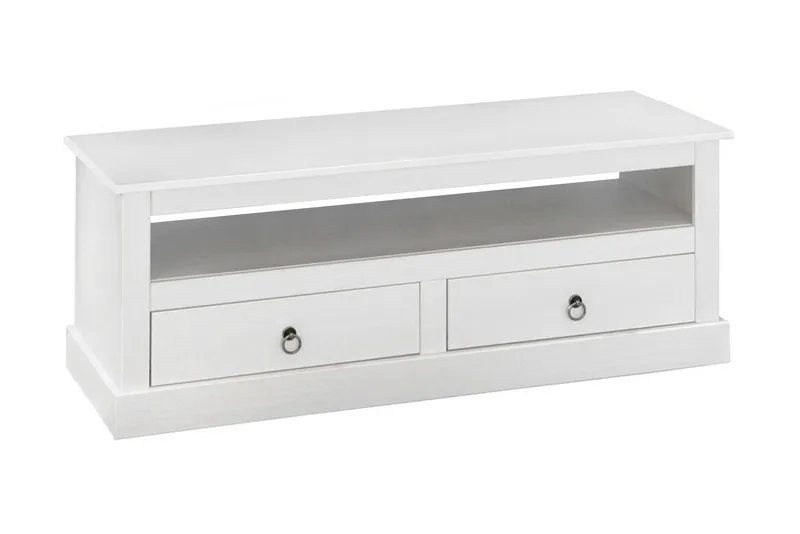 Galois TV-benk 118 cm, Hvit