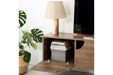 Grotte TV-benk 180 cm - Valnøtt - Møbler - TV- & Mediamøbler - TV benk & mediabenk