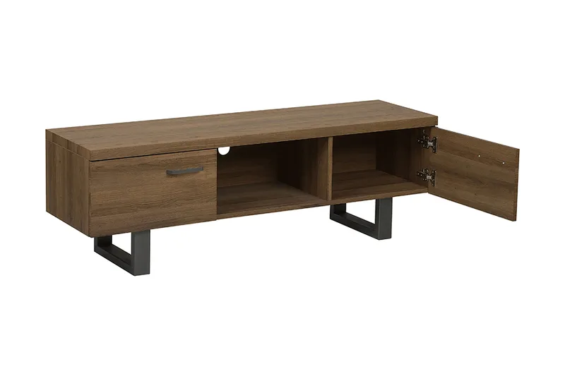 Harvley TV-Benk 140 cm - Tre/Natur - Møbler - TV- & Mediamøbler - TV benk & mediabenk
