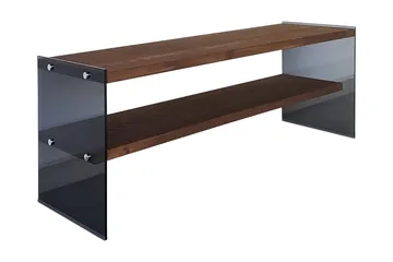 Heglar TV-benk 120 cm - Valnøtt - Møbler - TV- & Mediamøbler - TV benk & mediabenk