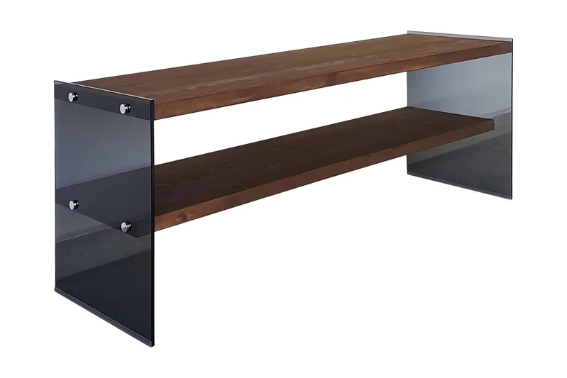 Heglar TV-benk 120 cm, Valnøtt