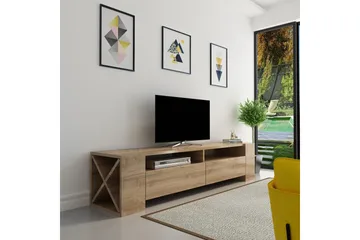 Hejde TV-Benk 155 cm - Brun - Møbler - TV- & Mediamøbler - TV benk & mediabenk