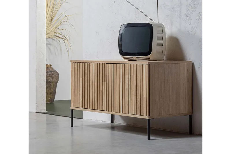 Hemlinge Tv-benk 100 cm - Natur - Møbler - TV- & Mediamøbler - TV benk & mediabenk