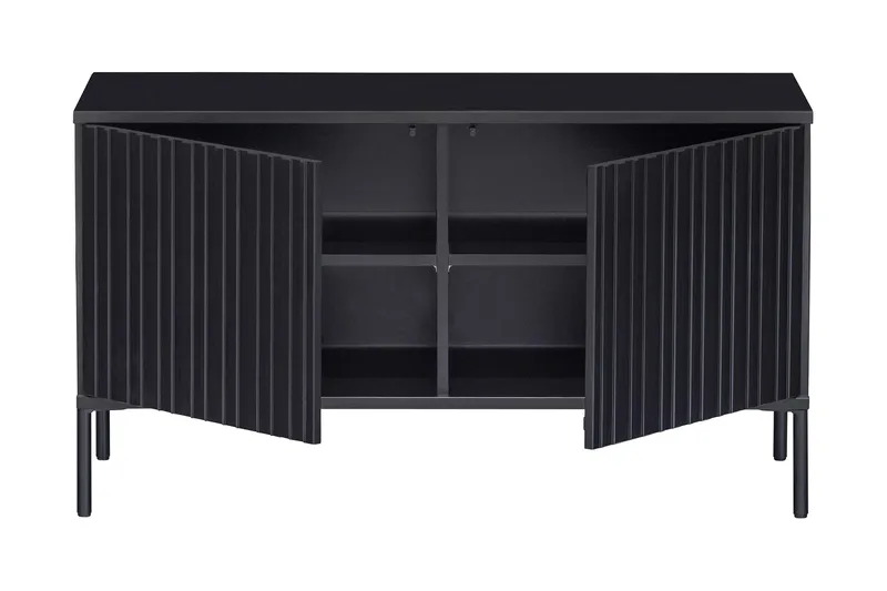 Hemlinge TV-benk 100 cm - Svart - Møbler - TV- & Mediamøbler - TV benk & mediabenk