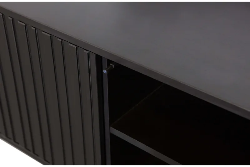 Hemlinge TV-benk 100 cm - Svart - Møbler - TV- & Mediamøbler - TV benk & mediabenk