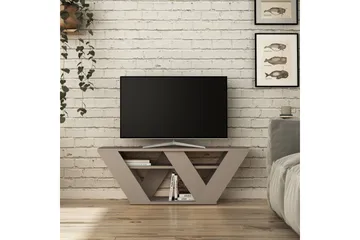 Homitis TV-benk 110 cm - Brun - Møbler - TV- & Mediamøbler - TV benk & mediabenk