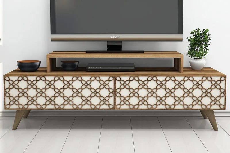 Hovdane TV-Benk 140 cm, Brun