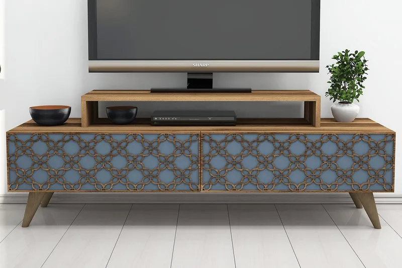 Hovdane TV-Benk 140 cm, Brun