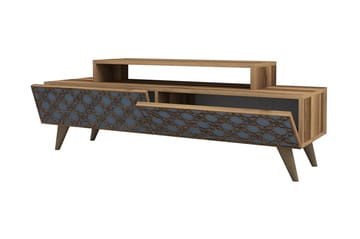 Hovdane TV-Benk 140 cm - Brun - Møbler - TV- & Mediamøbler - TV benk & mediabenk