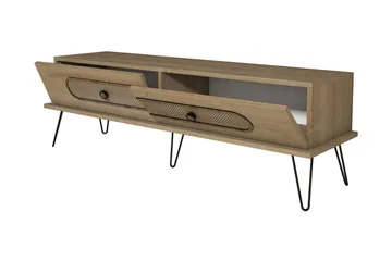 Hovdane TV-benk 145 cm - Lysebrun - Møbler - TV- & Mediamøbler - TV benk & mediabenk