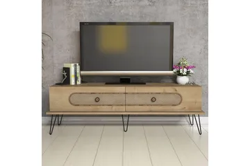 Hovdane TV-benk 145 cm - Lysebrun - Møbler - TV- & Mediamøbler - TV benk & mediabenk