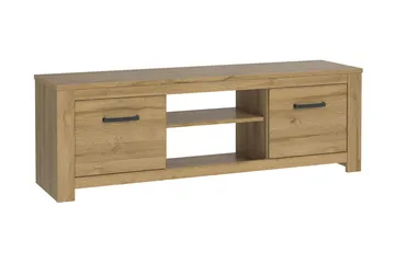 Hovencamp TV-benk 161 cm - Brun - Møbler - TV- & Mediamøbler - TV benk & mediabenk