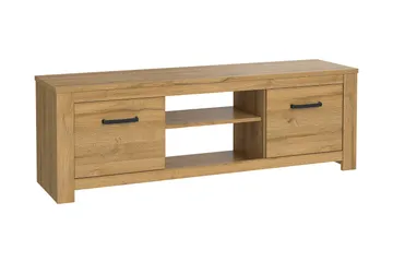 Hovencamp TV-benk 161 cm - Brun - Møbler - TV- & Mediamøbler - TV benk & mediabenk