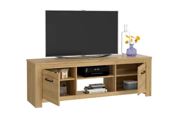 Hovencamp TV-benk 161 cm - Brun - Møbler - TV- & Mediamøbler - TV benk & mediabenk