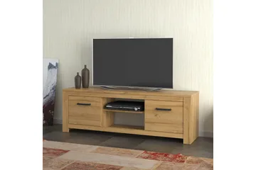 Hovencamp TV-benk 161 cm - Brun - Møbler - TV- & Mediamøbler - TV benk & mediabenk