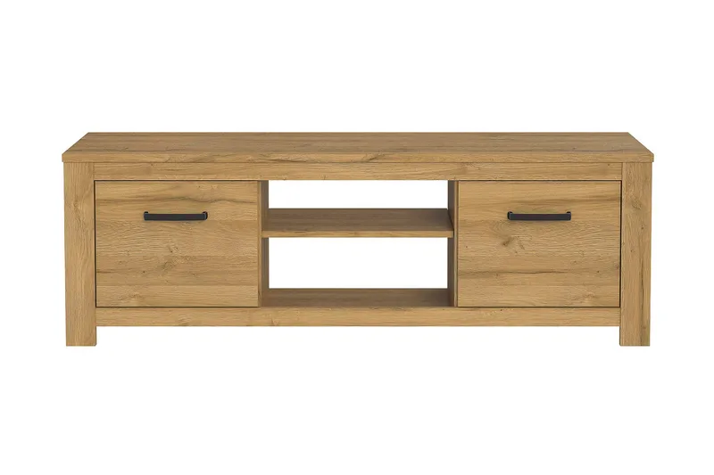 Hovencamp TV-benk 161 cm - Brun - Møbler - TV- & Mediamøbler - TV benk & mediabenk