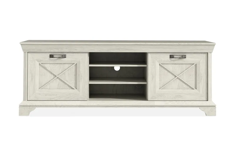 Hurlston TV-Benk 147 cm, Hvit