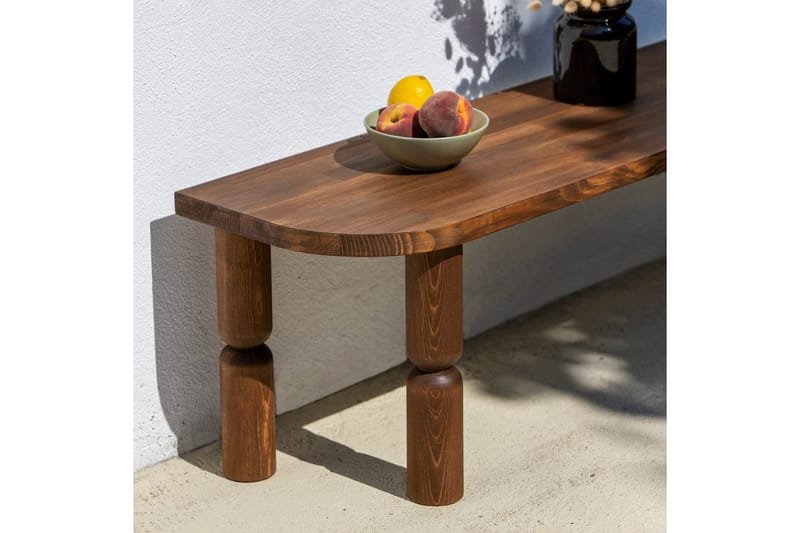 Ida TV-benk 140 cm - Valnøtt - Møbler - TV- & Mediamøbler - TV benk & mediabenk