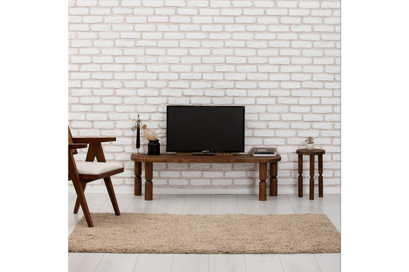 Ida TV-benk 140 cm, Valnøtt