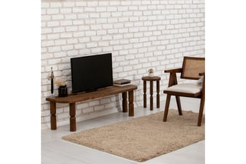 Ida TV-benk 140 cm - Valnøtt - Møbler - TV- & Mediamøbler - TV benk & mediabenk