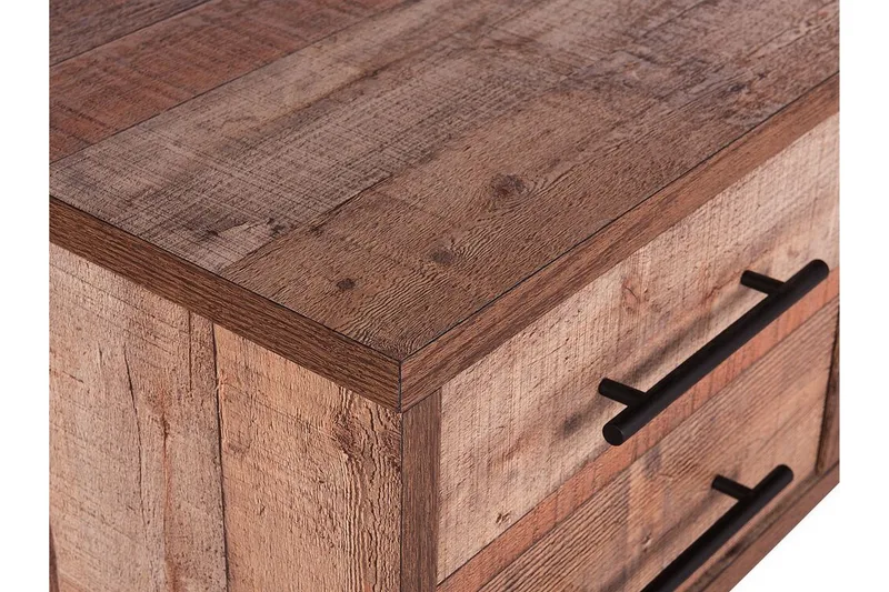 Illari TV-Benk 127 cm - Tre/Natur - Møbler - TV- & Mediamøbler - TV benk & mediabenk